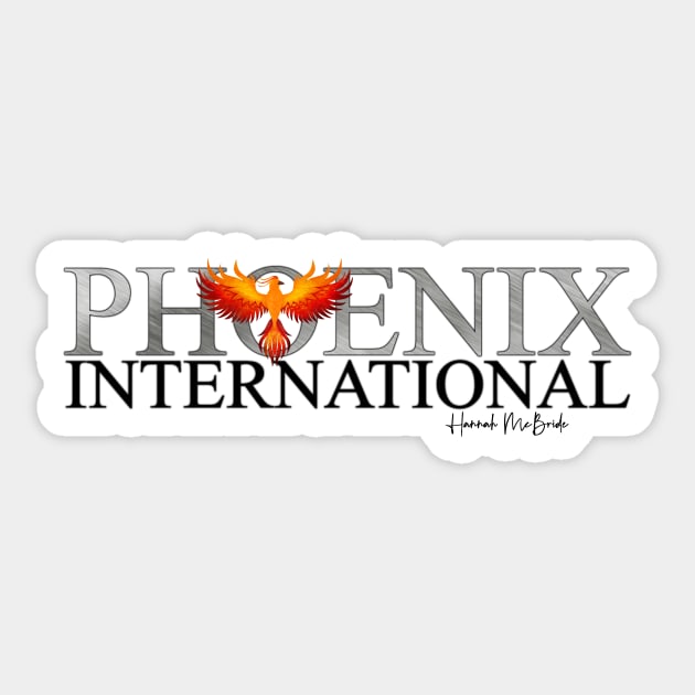 Phoenix Int Sticker by Hannah McBride